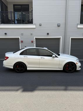 White 2012 Mercedes-Benz C-Class C 63 AMG