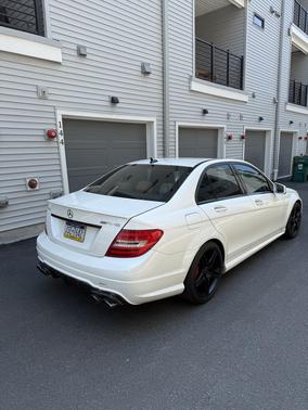 White 2012 Mercedes-Benz C-Class C 63 AMG