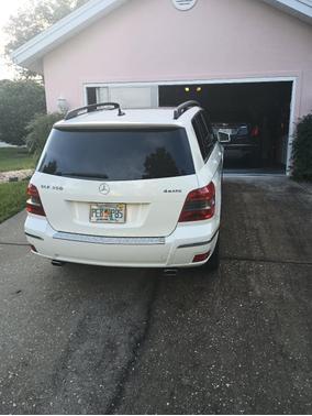 White 2011 Mercedes-Benz GLK-Class GLK 350