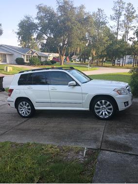 White 2011 Mercedes-Benz GLK-Class GLK 350