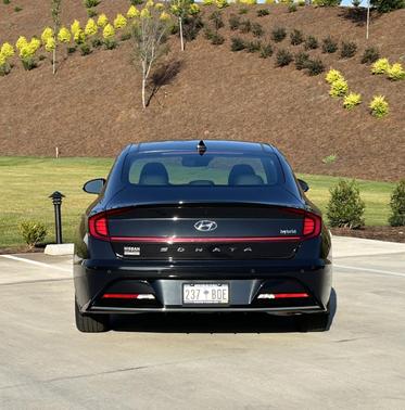 Black 2023 Hyundai SONATA Hybrid Limited