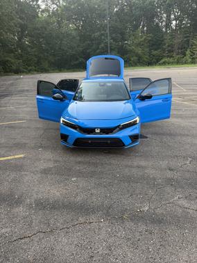 Blue 2023 Honda Civic Sport