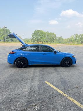 Blue 2023 Honda Civic Sport