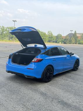 Blue 2023 Honda Civic Sport