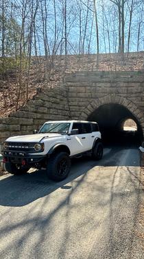 White 2024 Ford Bronco Black Diamond