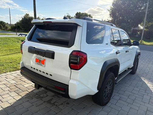 White 2025 Toyota 4Runner SR5