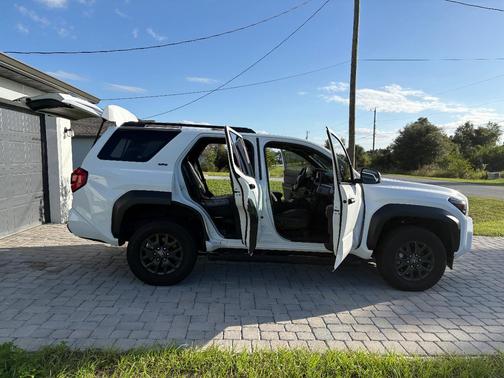 White 2025 Toyota 4Runner SR5