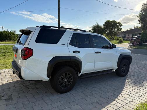 White 2025 Toyota 4Runner SR5