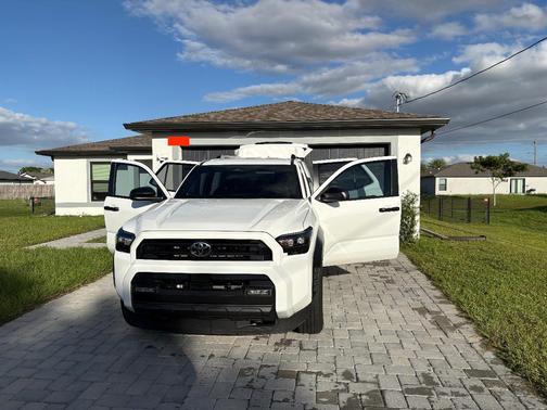 White 2025 Toyota 4Runner SR5