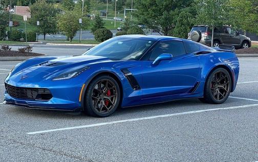 Blue 2015 Chevrolet Corvette Z06 Hardtop
