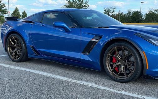 Blue 2015 Chevrolet Corvette Z06 Hardtop