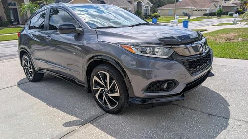 Gray 2019 Honda HR-V Sport