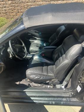 Black 1997 Ford Mustang Cobra