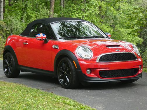 Red 2015 MINI Roadster Cooper S