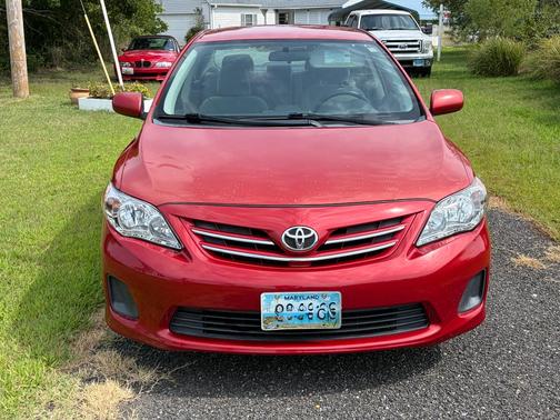 Red 2013 Toyota Corolla L