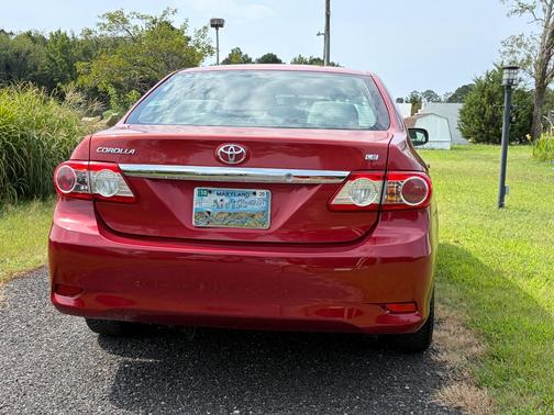 Red 2013 Toyota Corolla L