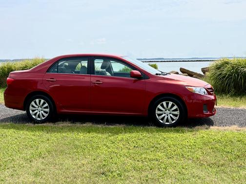 Red 2013 Toyota Corolla L