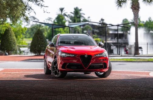 Red 2024 Alfa Romeo Stelvio Quadrifoglio Carbon