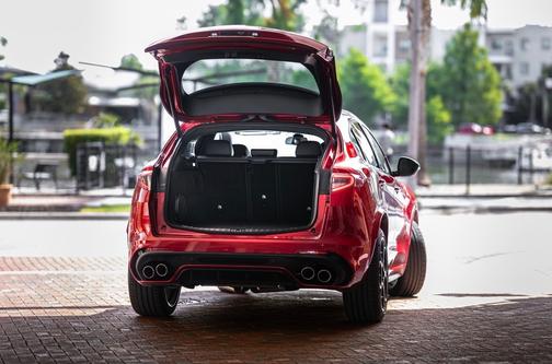 Red 2024 Alfa Romeo Stelvio Quadrifoglio Carbon