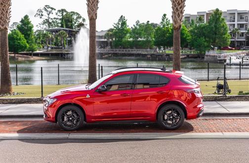 Red 2024 Alfa Romeo Stelvio Quadrifoglio Carbon