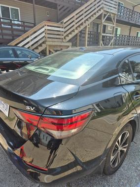 Black 2022 Nissan Sentra SV