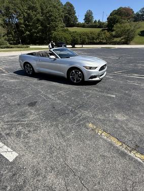 Silver 2015 Ford Mustang V6