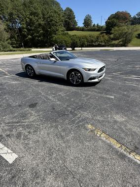 Silver 2015 Ford Mustang V6