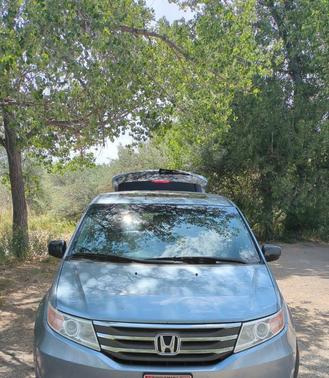 Blue 2013 Honda Odyssey EX-L