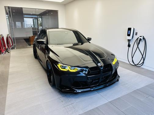 Black 2023 BMW M3 Competition xDrive