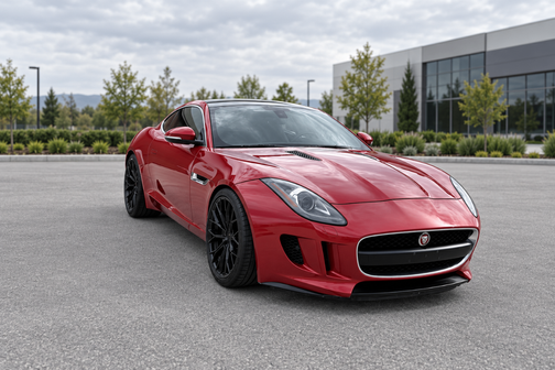 Red 2016 Jaguar F-TYPE Base