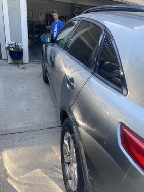 Beige 2008 INFINITI FX35 Base