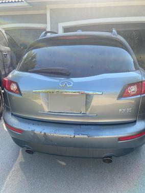 Beige 2008 INFINITI FX35 Base