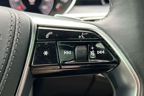 Blue 2019 Audi A8 L 55
