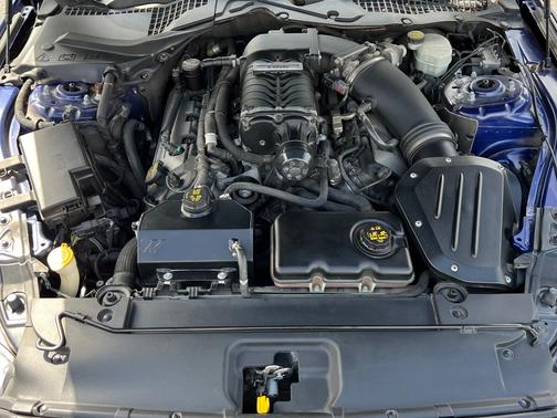 Blue 2015 Ford Mustang GT