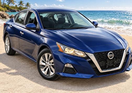 Blue 2019 Nissan Altima 2.5 S
