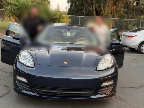 Blue 2010 Porsche Panamera Panamera S