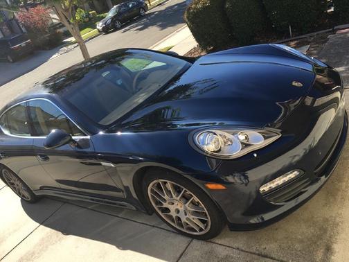 Blue 2010 Porsche Panamera Panamera S