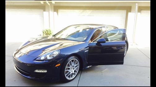 Blue 2010 Porsche Panamera Panamera S