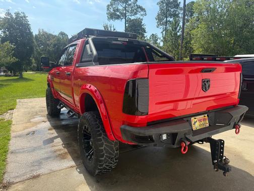 Red 2010 Dodge Ram 2500 SLT