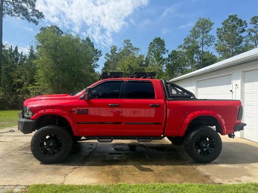 Red 2010 Dodge Ram 2500 SLT