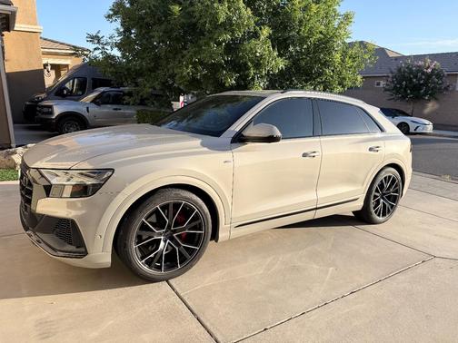 Beige 2023 Audi Q8 55 Prestige