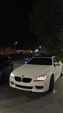 White 2016 BMW 650 Gran Coupe i xDrive