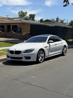 White 2016 BMW 650 Gran Coupe i xDrive