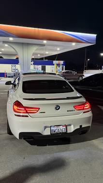 White 2016 BMW 650 Gran Coupe i xDrive