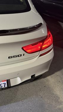 White 2016 BMW 650 Gran Coupe i xDrive