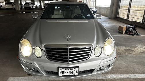 Silver 2008 Mercedes-Benz E-Class E 550 4MATIC