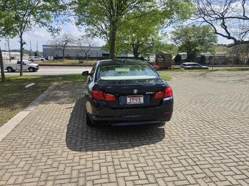 Blue 2011 BMW 528 i