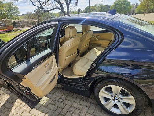 Blue 2011 BMW 528 i