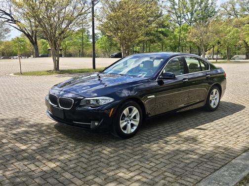 Blue 2011 BMW 528 i