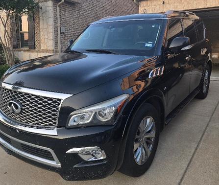 Black 2016 INFINITI QX80 Base